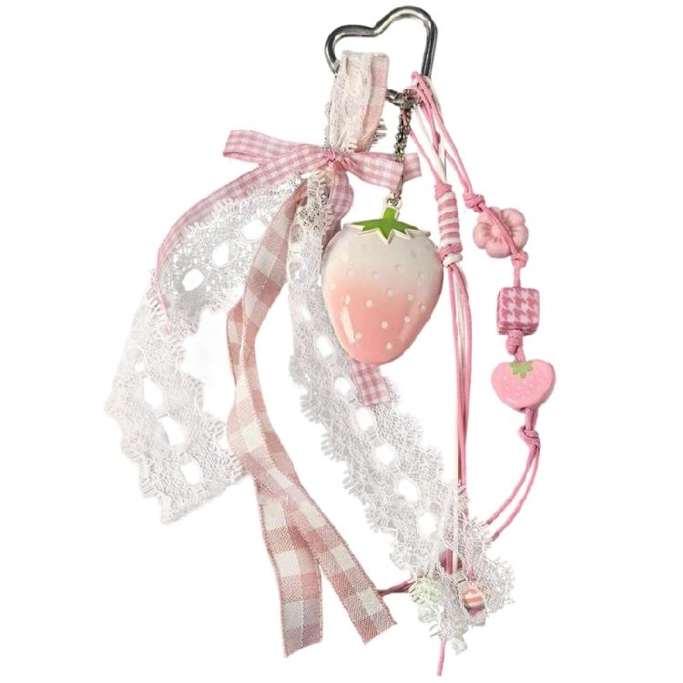 Elegant Small Strawberry Pendant Bag Decors Feminine Key Chain Versatile Bag Hangings For Daily Outfit Enhancement рожевий
Elegant Small Strawberry Pendant Bag Decors Feminine Key Chain Versatile Bag Hangings For Daily Outfit Enhancement рожевий