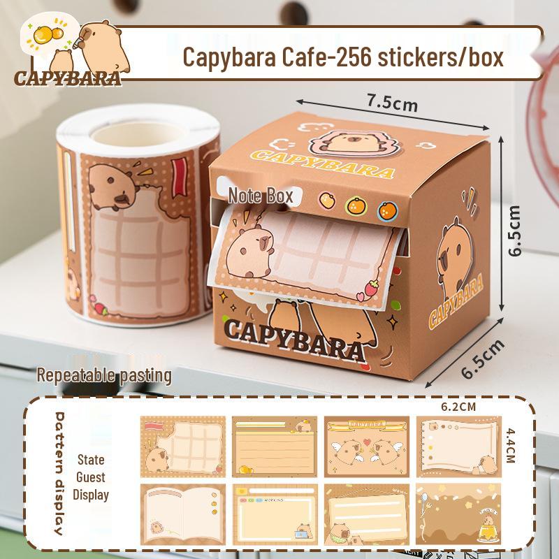 Creative Cartoon Sticky Notes: Cute, Fully-Adhesive, Pull-Out Box. 256 sheets per box
Creative Cartoon Sticky Notes: Cute, Fully-Adhesive, Pull-Out Box. 256 sheets per box