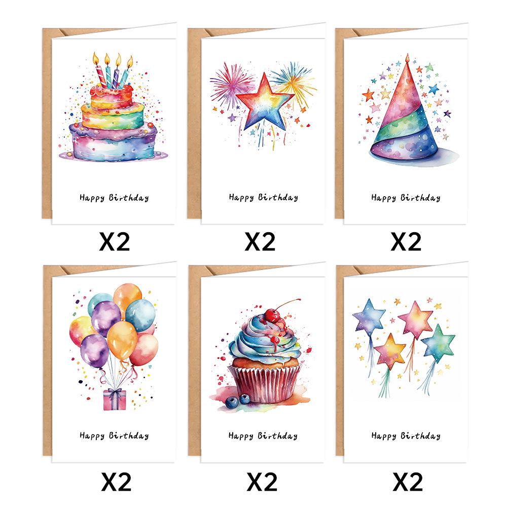 Nordic Cartoon Colorful Children s Day Greeting Card Set with Balloon and Cake Designs
Nordic Cartoon Colorful Children s Day Greeting Card Set with Balloon and Cake Designs