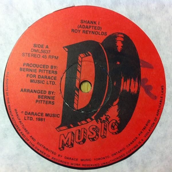 12inch Record ROY REYNOLDS Shank I DML5837 Darace Music 1981 Canada Reggae Ska Dub Used
12inch Record ROY REYNOLDS Shank I DML5837 Darace Music 1981 Canada Reggae Ska Dub Used