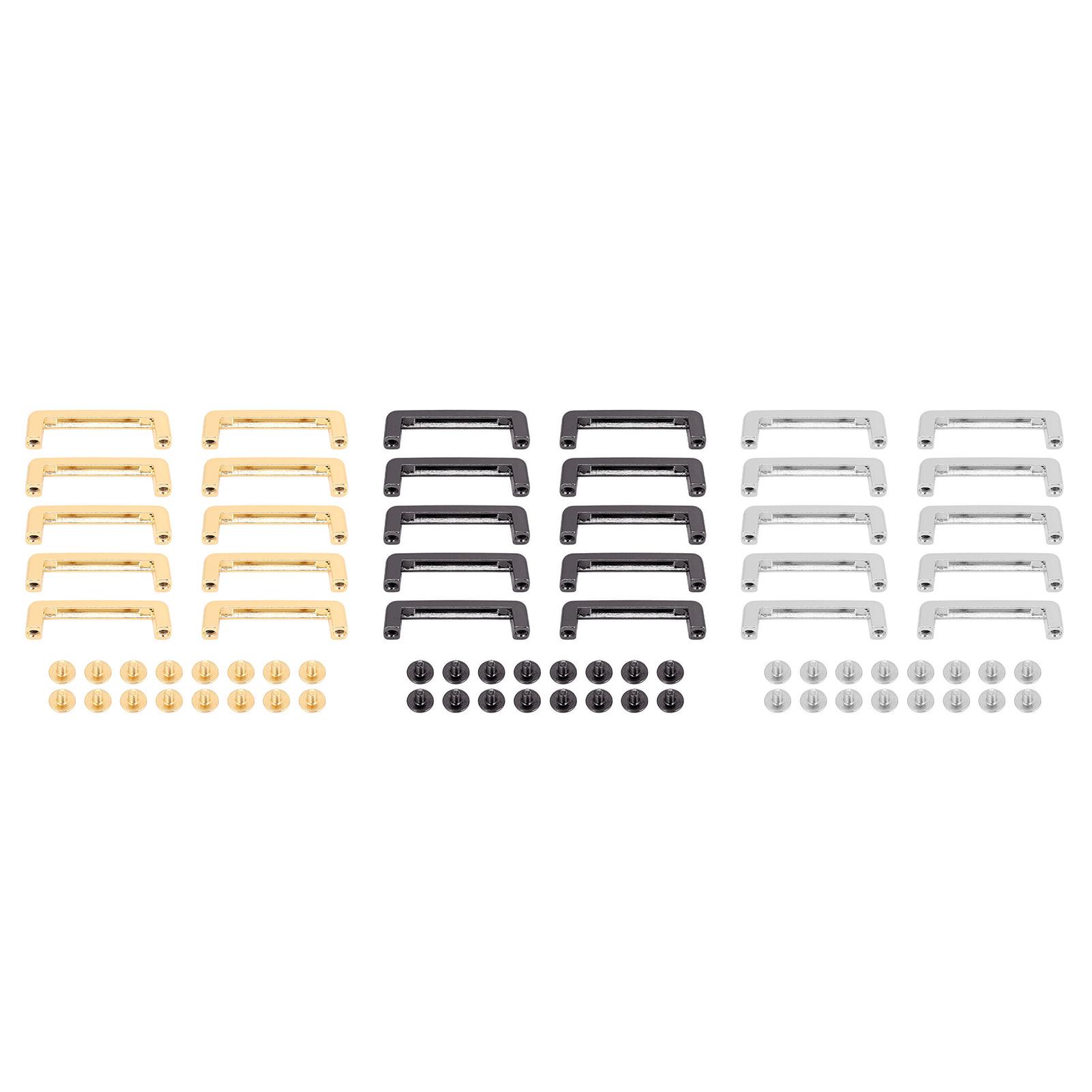10 Sets Binding Rivets 23x7x6mm Flat Arch Bridge Buckles and 5.5mm Crossed Screw for Leather Crafts Gold
10 Sets Binding Rivets 23x7x6mm Flat Arch Bridge Buckles and 5.5mm Crossed Screw for Leather Crafts Gold