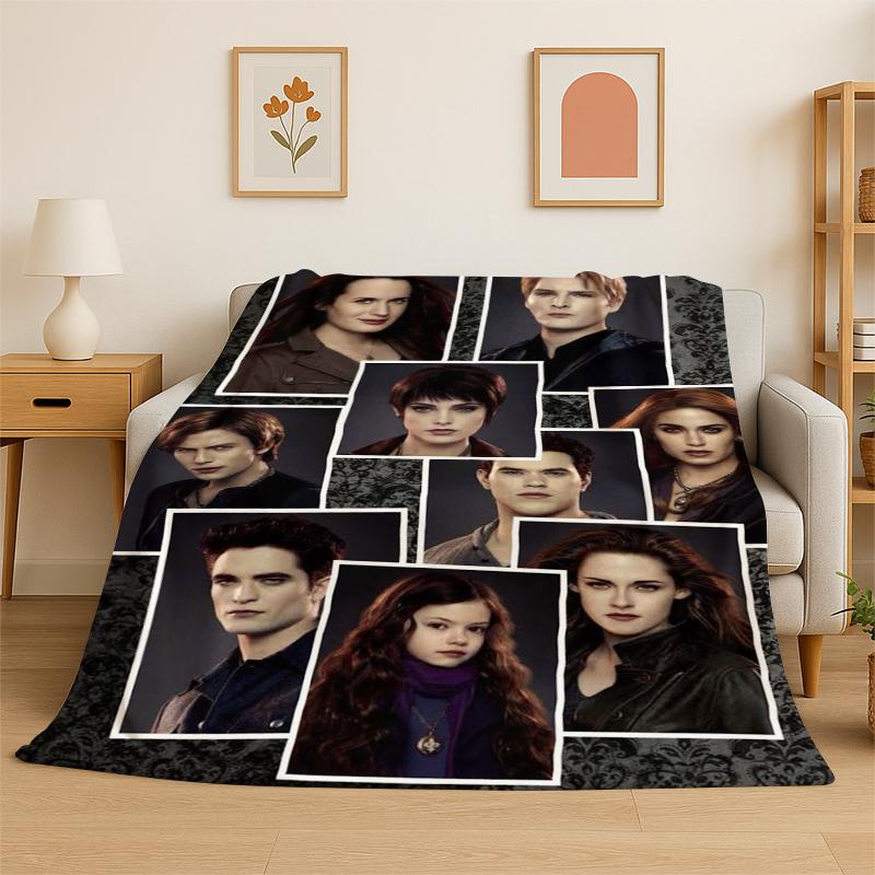 Classic Twilight Saga Edward Bella Flannel Blanket Soft Warm Throw Blanket for Bedroom Living Room Bed Travel Camping Picnic 75x90cm
Classic Twilight Saga Edward Bella Flannel Blanket Soft Warm Throw Blanket for Bedroom Living Room Bed Travel Camping Picnic 75x90cm