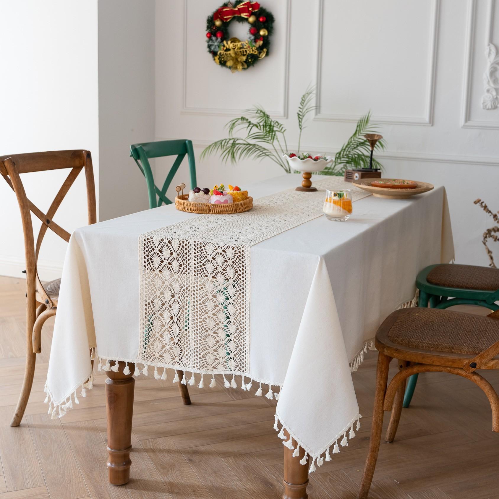 Деревенская скатерть для обеденного стола однотонная с кружевной отделкой простая скатерть для кофейного столика, пианино, квадратного стола 140*200cm
Деревенская скатерть для обеденного стола однотонная с кружевной отделкой простая скатерть для кофейного столика, пианино, квадратного стола 140*200cm