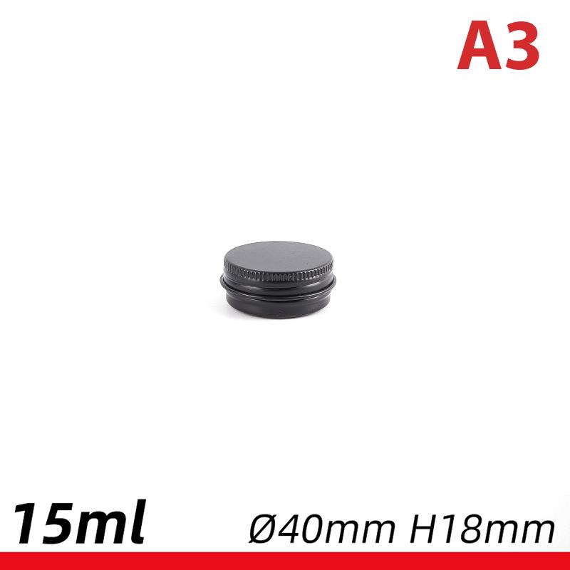 Black Empty Round Aluminum Box Metal Tin Cans Cosmetic Cream Diy Refillable Jar 4*1.8cm
Black Empty Round Aluminum Box Metal Tin Cans Cosmetic Cream Diy Refillable Jar 4*1.8cm