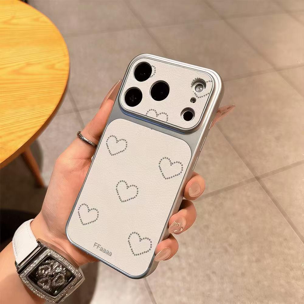 High-End Leather Heart Sticker for Apple 17 Pro Max, 16, 15, 14, 13 Corning Cases iPhone 15
High-End Leather Heart Sticker for Apple 17 Pro Max, 16, 15, 14, 13 Corning Cases iPhone 15