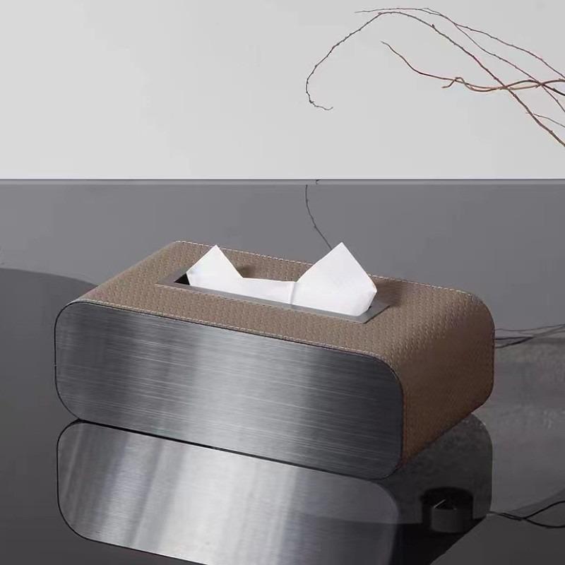 Metal Tissue Box Leather Simple Creative Storage Tissue Paper Case Elegant Rectangular Napkin Box Home Table Tissues Organizer коричневый
Metal Tissue Box Leather Simple Creative Storage Tissue Paper Case Elegant Rectangular Napkin Box Home Table Tissues Organizer коричневый