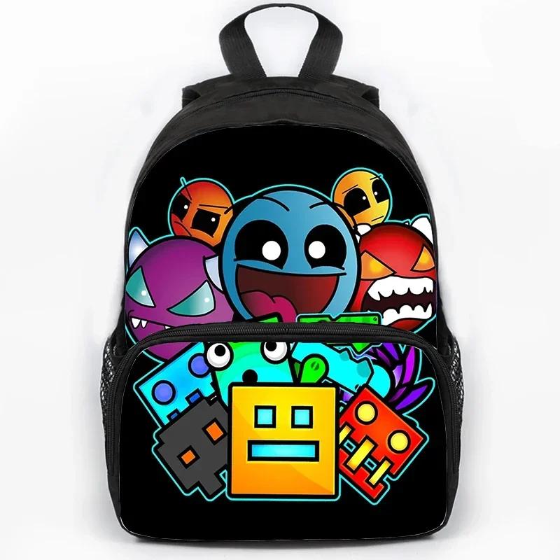 Children Large Capacity Angry Geometry Dash Print Backpack Students School Bags for Girls Boys Cartoon Bookbag Travel Backpacks
Children Large Capacity Angry Geometry Dash Print Backpack Students School Bags for Girls Boys Cartoon Bookbag Travel Backpacks