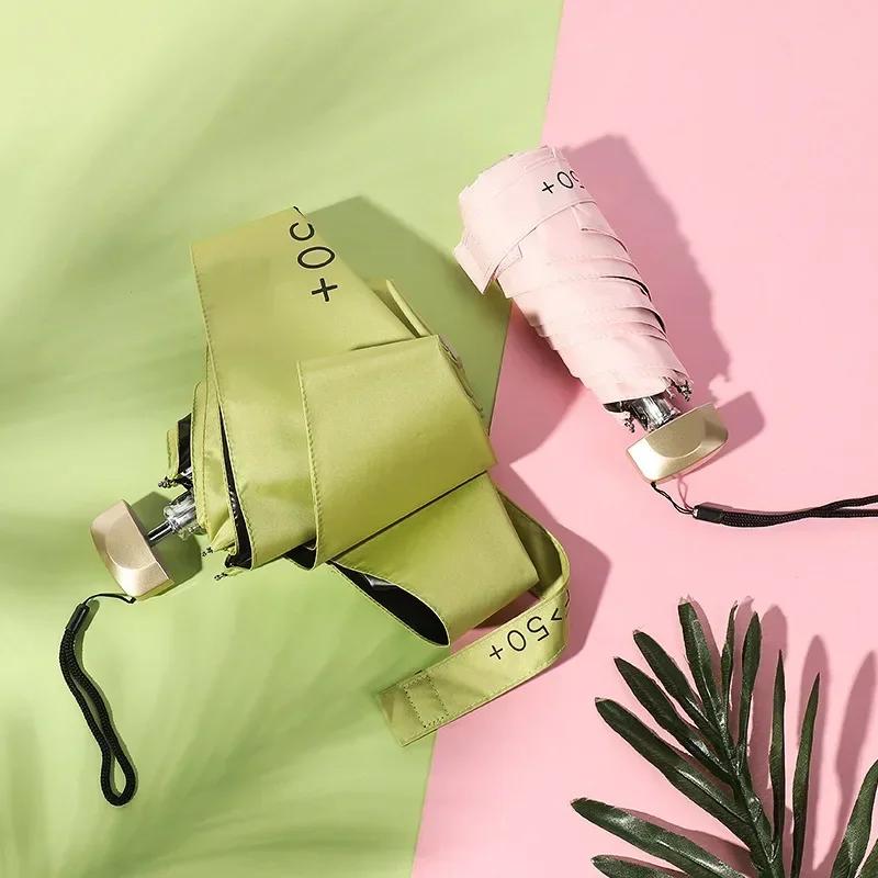 Sun Umbrella Rain Umbrella Compact Portable Ultra Light Umbrella Vinyl Sunblock Flat 50% Folding Umbrella Pocket
Sun Umbrella Rain Umbrella Compact Portable Ultra Light Umbrella Vinyl Sunblock Flat 50% Folding Umbrella Pocket