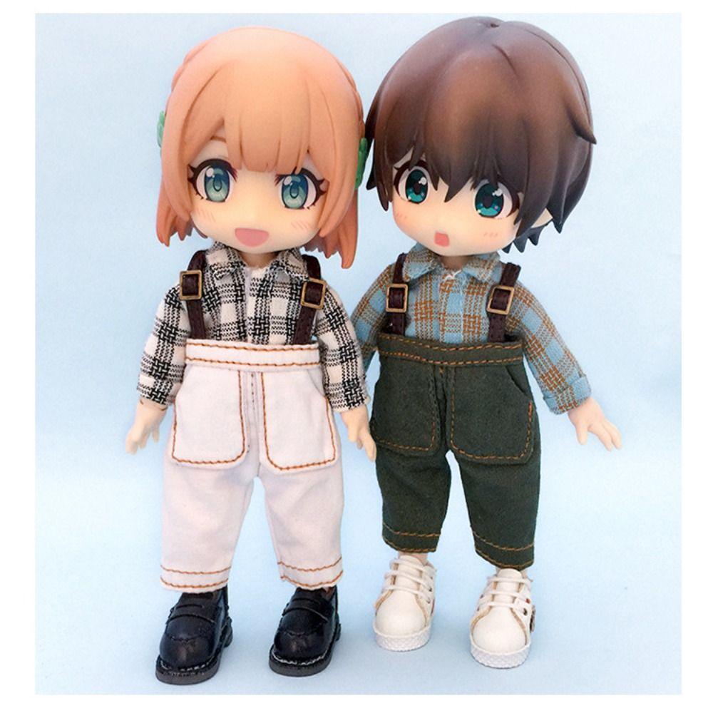 Casual Wear Fashion Plaid Shirt Mini Doll Accessories For 1/11 Ob11 Dolls for 1/12 Bjd Dolls чорний
Casual Wear Fashion Plaid Shirt Mini Doll Accessories For 1/11 Ob11 Dolls for 1/12 Bjd Dolls чорний