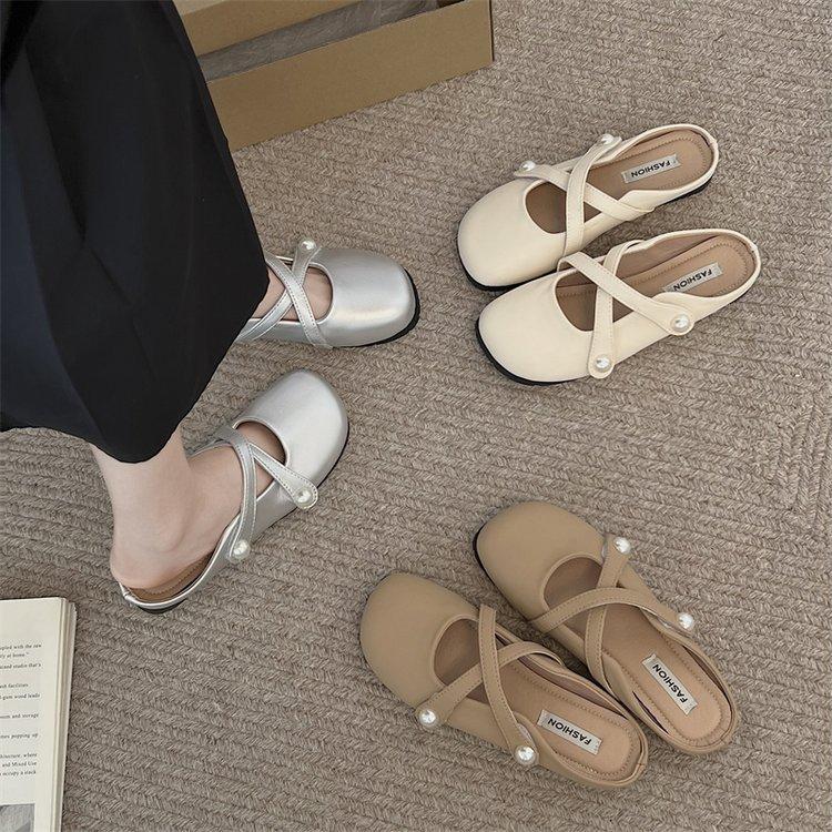 Fairy wind bag head half slippers female outer wear 2024 spring and summer new round head one pedal lazy flat bottom sandals 40 верблюд
Fairy wind bag head half slippers female outer wear 2024 spring and summer new round head one pedal lazy flat bottom sandals 40 верблюд