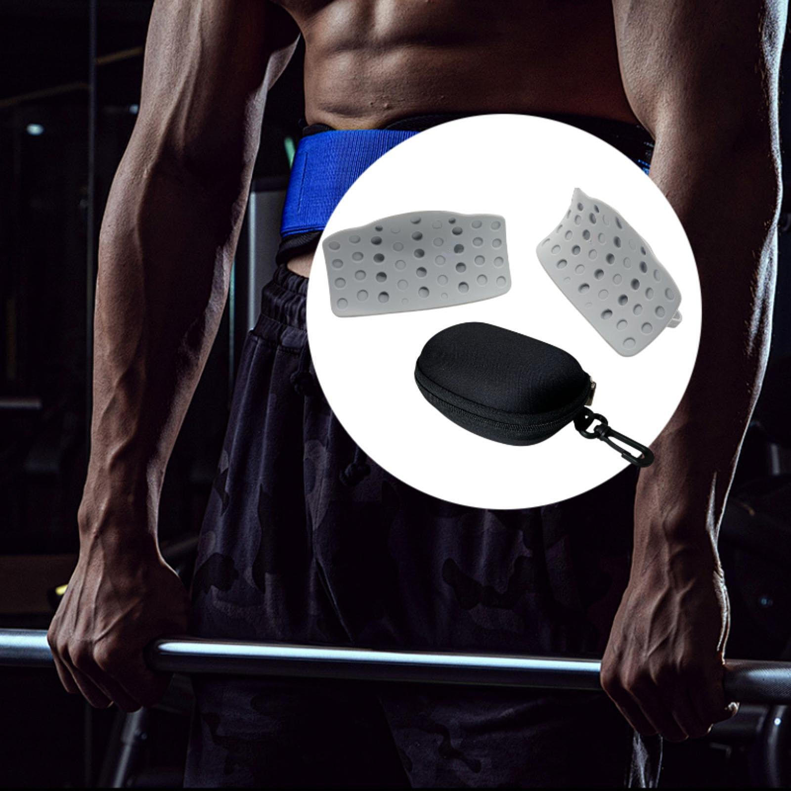 1 пара захватов для поднятия тяжестей, нескользящие силиконовые накладки на ручки для бодибилдинга серый
1 пара захватов для поднятия тяжестей, нескользящие силиконовые накладки на ручки для бодибилдинга серый