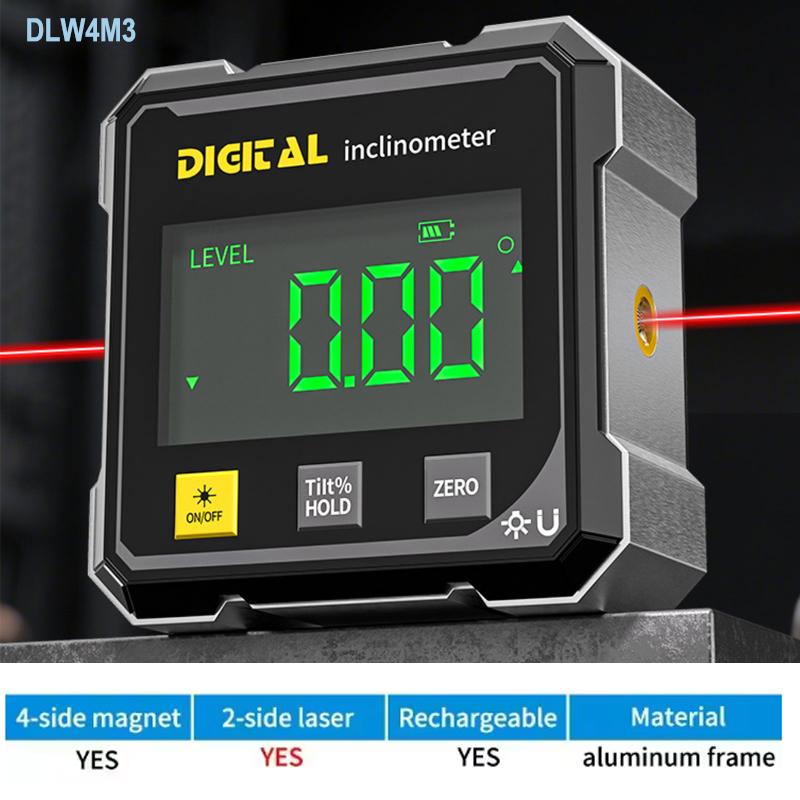 Level Box four sides strong Magnetic Base angle Measuring gauge 360 Degree Mini Digital Protractor Inclinometer Electronic angle with laser
Level Box four sides strong Magnetic Base angle Measuring gauge 360 Degree Mini Digital Protractor Inclinometer Electronic angle with laser