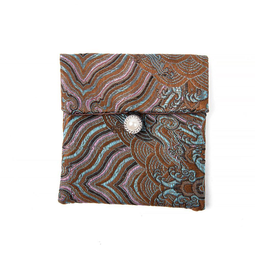 Copper Cash Pendant Cloth Wallet Embroidered Jewelry Case Jewelry Storage Bag Girl кавовий
Copper Cash Pendant Cloth Wallet Embroidered Jewelry Case Jewelry Storage Bag Girl кавовий