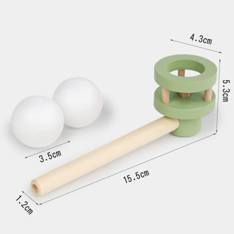 Wooden Floating Blow Ball Toys 3-6 Children Training Lung Capacity Blowing Pipe Ball Educational Games Kids Balance Blowing Toys
Wooden Floating Blow Ball Toys 3-6 Children Training Lung Capacity Blowing Pipe Ball Educational Games Kids Balance Blowing Toys