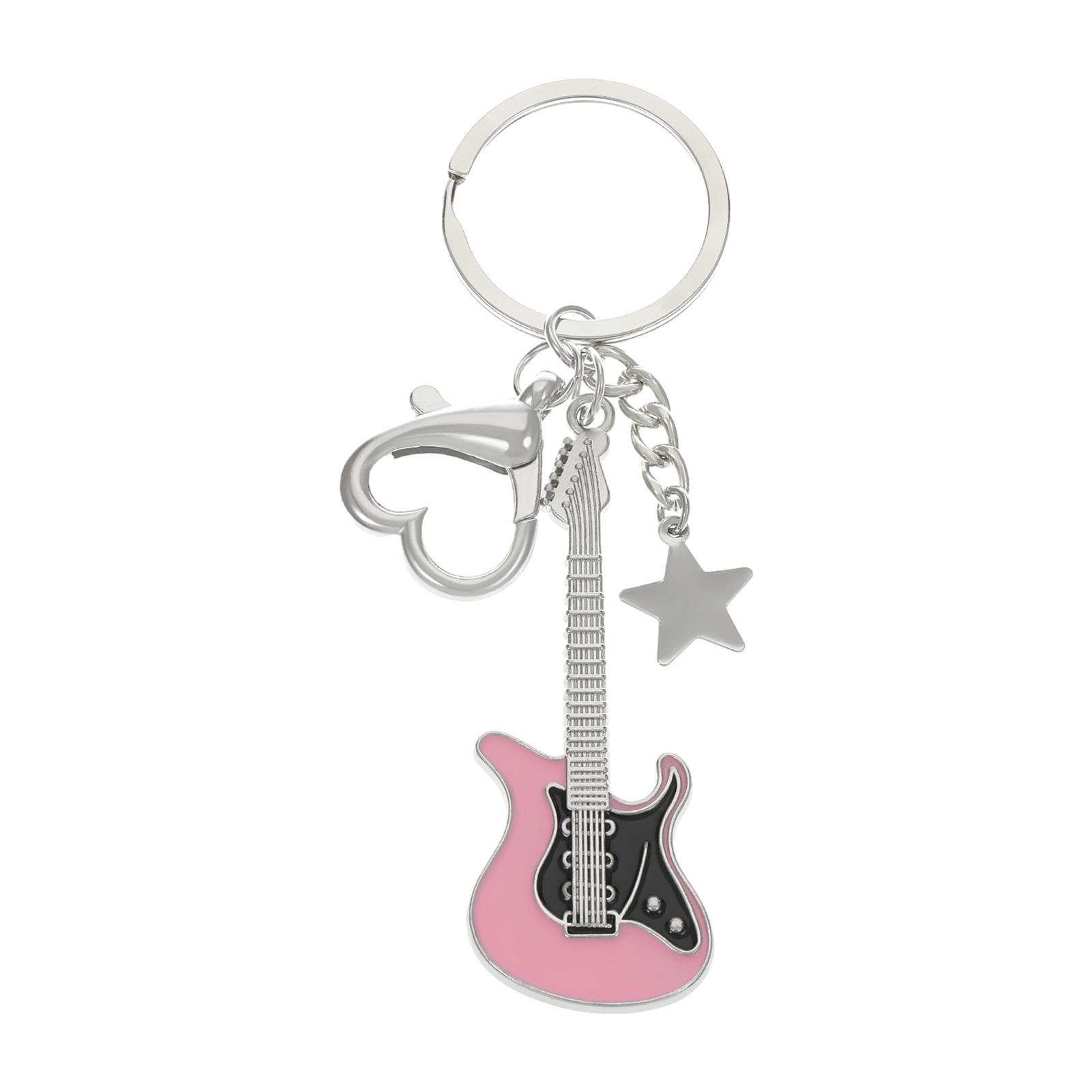 Stylish Keychain For Music Lovers Easy To And Durable Alloy Guitar Pendants Keychain Key Chains 02
Stylish Keychain For Music Lovers Easy To And Durable Alloy Guitar Pendants Keychain Key Chains 02