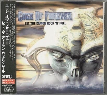 CD EDGE OF FOREVER - Let the Demon Rock n Roll SBSL1001,068113 Spiritual Beast 2005 Japan ObiRock Used
CD EDGE OF FOREVER - Let the Demon Rock n Roll SBSL1001,068113 Spiritual Beast 2005 Japan ObiRock Used