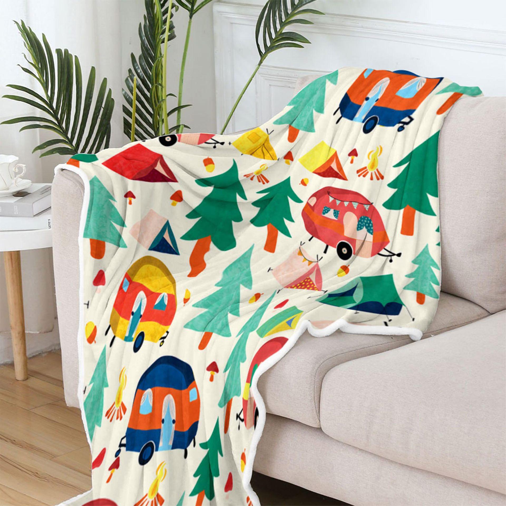 Cartoon pine tree car Printed Blanket for Sofa Bed Travel Camping Living Room Office Conditioning Blanket for All Seasons Gifts 75x90cm
Cartoon pine tree car Printed Blanket for Sofa Bed Travel Camping Living Room Office Conditioning Blanket for All Seasons Gifts 75x90cm