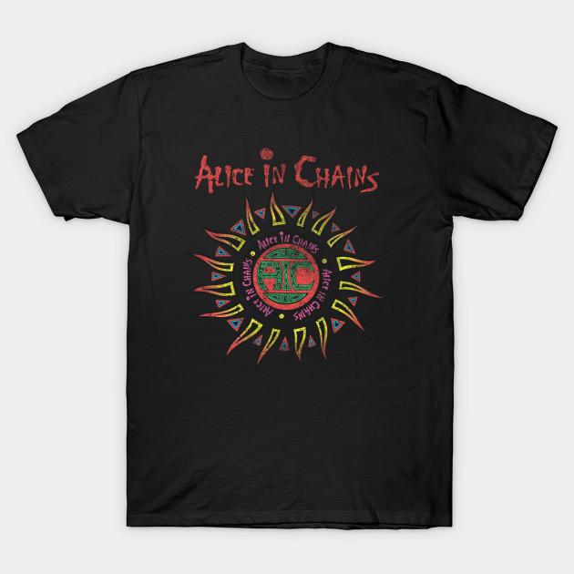 Men Black Print T-shirt Vintage - Alice In Chains No-Cut Transfer Paper Print Cotton Tshirt 2XL чорний
Men Black Print T-shirt Vintage - Alice In Chains No-Cut Transfer Paper Print Cotton Tshirt 2XL чорний