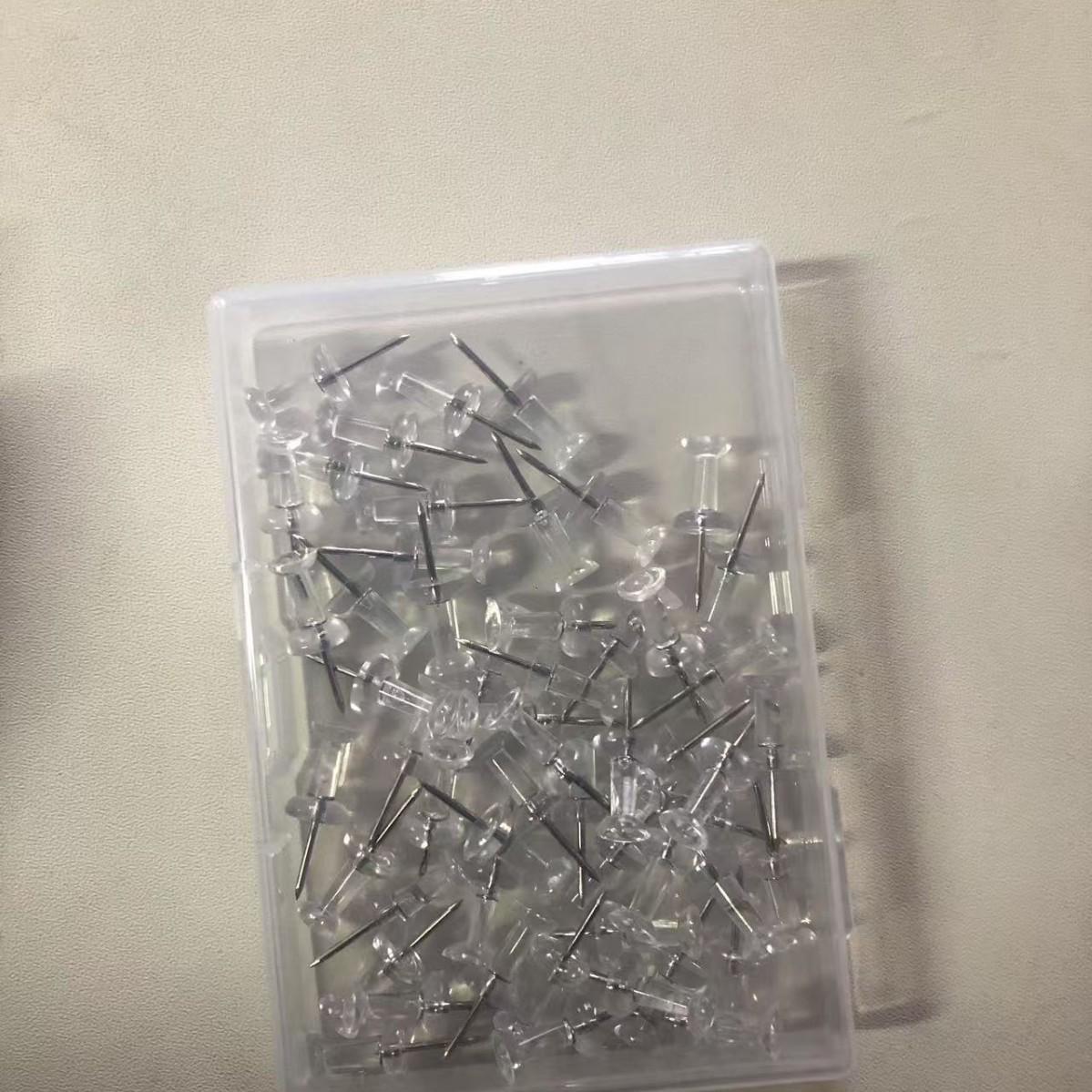 Коробка из 100 Т-образных булавок с плоской головкой для пробковых досок, досок для рисования и досок для сообщений - Канцелярские кнопки и канцелярские гвоздики
Коробка из 100 Т-образных булавок с плоской головкой для пробковых досок, досок для рисования и досок для сообщений - Канцелярские кнопки и канцелярские гвоздики