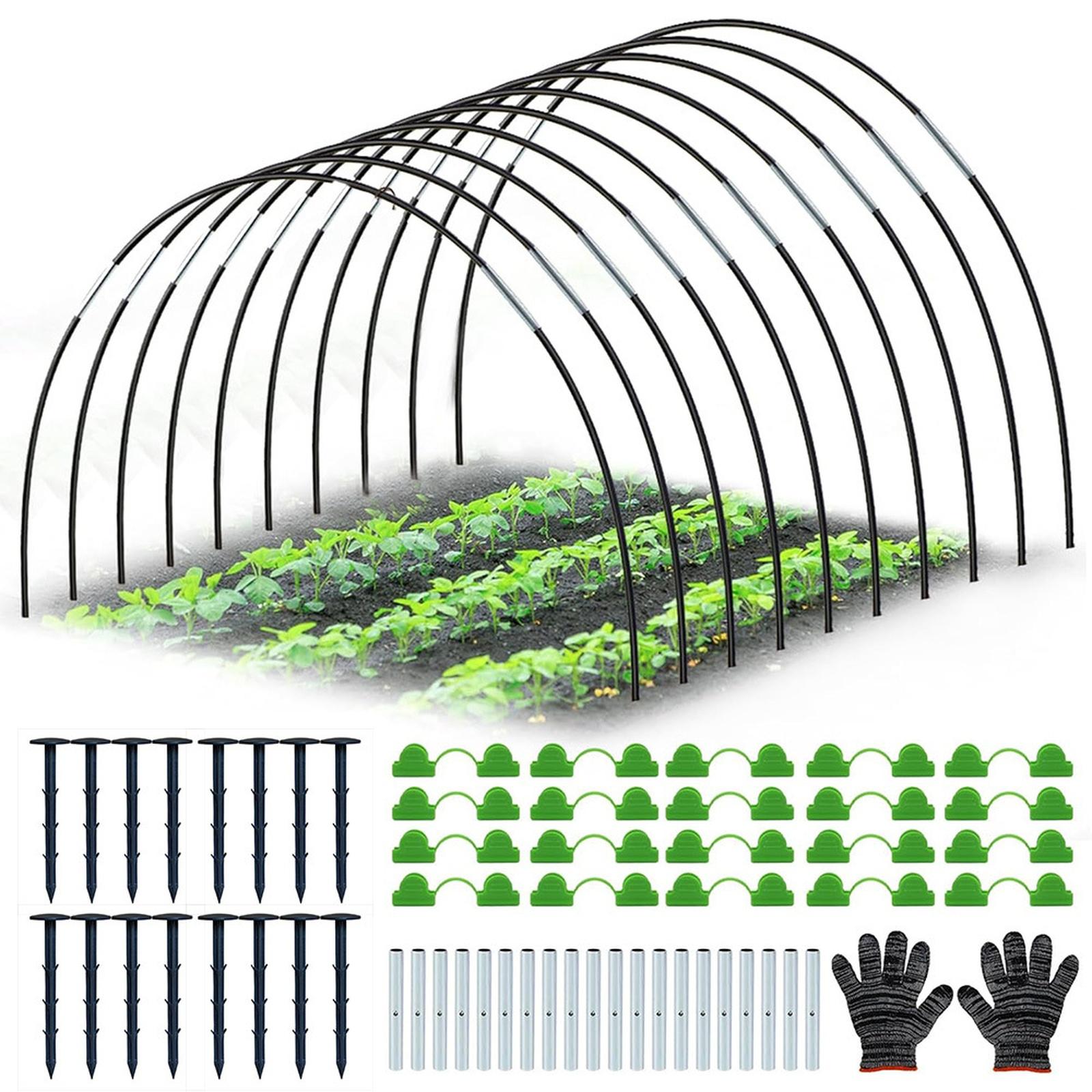 Набор садовых дуг – Дуги из стекловолокна для теплицы, сетки от птиц и укрытий для растений One Size
Набор садовых дуг – Дуги из стекловолокна для теплицы, сетки от птиц и укрытий для растений One Size