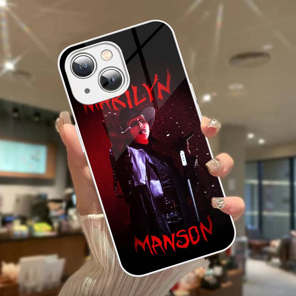 Rock Band Marilyn Manson For IPhone 14 13 12 Mini 11 Pro XS Max X XR 14 Plus Tempered Glass Cover iphone 12 mini
Rock Band Marilyn Manson For IPhone 14 13 12 Mini 11 Pro XS Max X XR 14 Plus Tempered Glass Cover iphone 12 mini