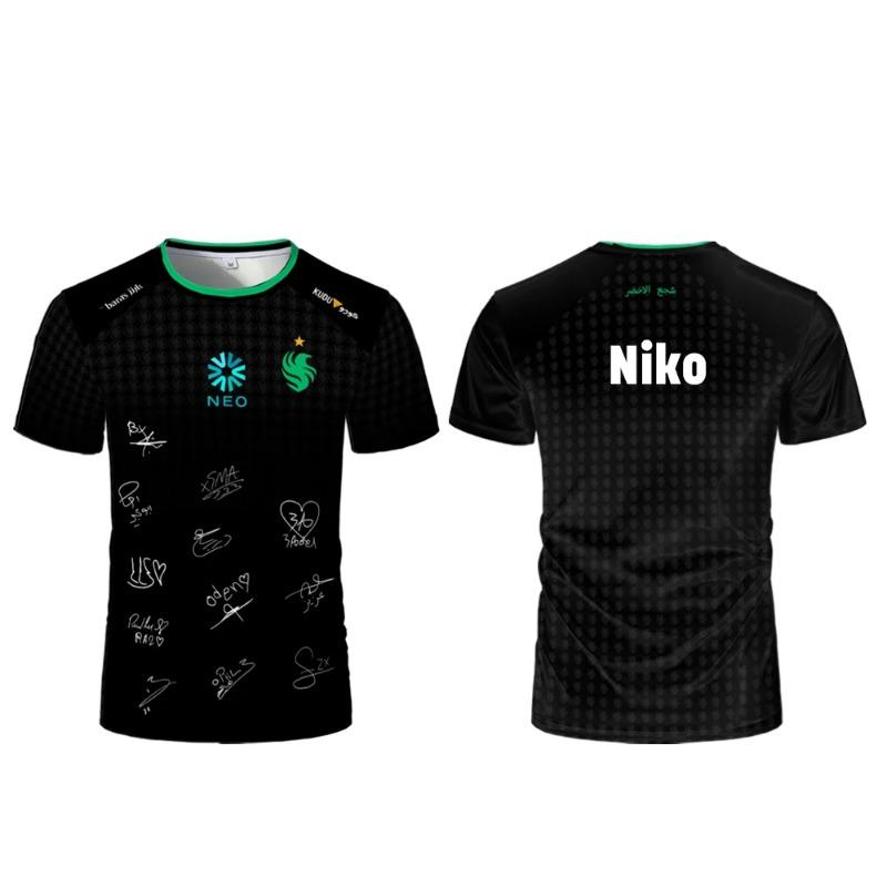 Футболка Niko Jersey 2025 Новая CS2 Киберспорт CSGO Команда Falcons Тренировочная футболка Унисекс Уличная одежда Летняя Оверсайз Для фанатов игр Форма L
Футболка Niko Jersey 2025 Новая CS2 Киберспорт CSGO Команда Falcons Тренировочная футболка Унисекс Уличная одежда Летняя Оверсайз Для фанатов игр Форма L