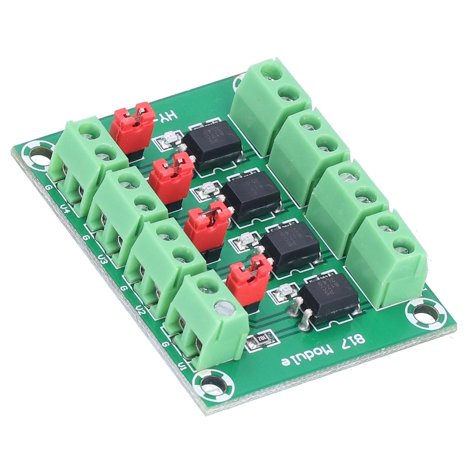 Модуль адаптера керування напругою 4 Road 817 Optocoupler Anti Interference Modu Photoelectric Isolation Modu
Модуль адаптера керування напругою 4 Road 817 Optocoupler Anti Interference Modu Photoelectric Isolation Modu