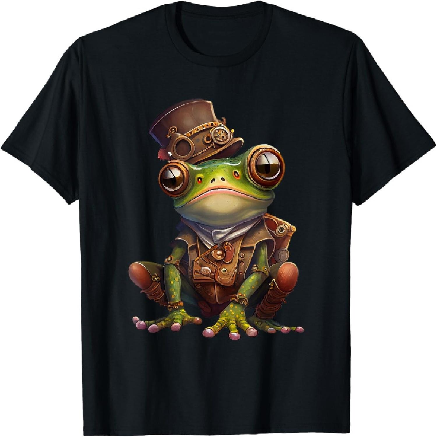 Steampunk frog engines power animals heart and soul T-Shirt XXXXXL різнокольоровий
Steampunk frog engines power animals heart and soul T-Shirt XXXXXL різнокольоровий
