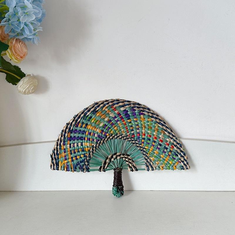 Boho Style Straw Fan Hand Woven Manual Paddle Fan Wall Decoration Of Nordic Homestays Art Crafts Fan Home Decor Accessories as shown
Boho Style Straw Fan Hand Woven Manual Paddle Fan Wall Decoration Of Nordic Homestays Art Crafts Fan Home Decor Accessories as shown