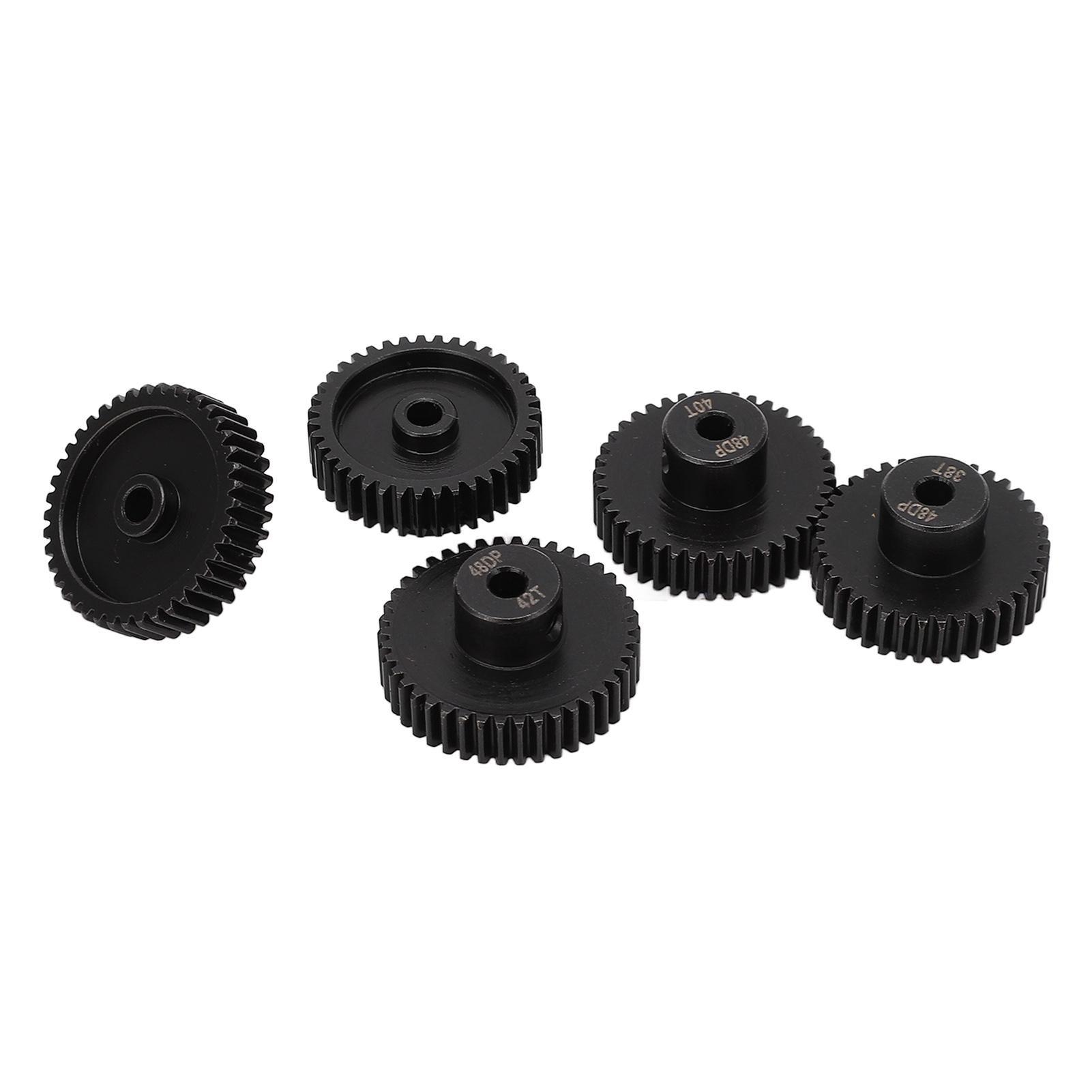 5Pcs RC Pinion Motor Gear F 48DP 0.53m 38T 39T 40T 41T 42T Accessory for 3.175mm Shaft
5Pcs RC Pinion Motor Gear F 48DP 0.53m 38T 39T 40T 41T 42T Accessory for 3.175mm Shaft