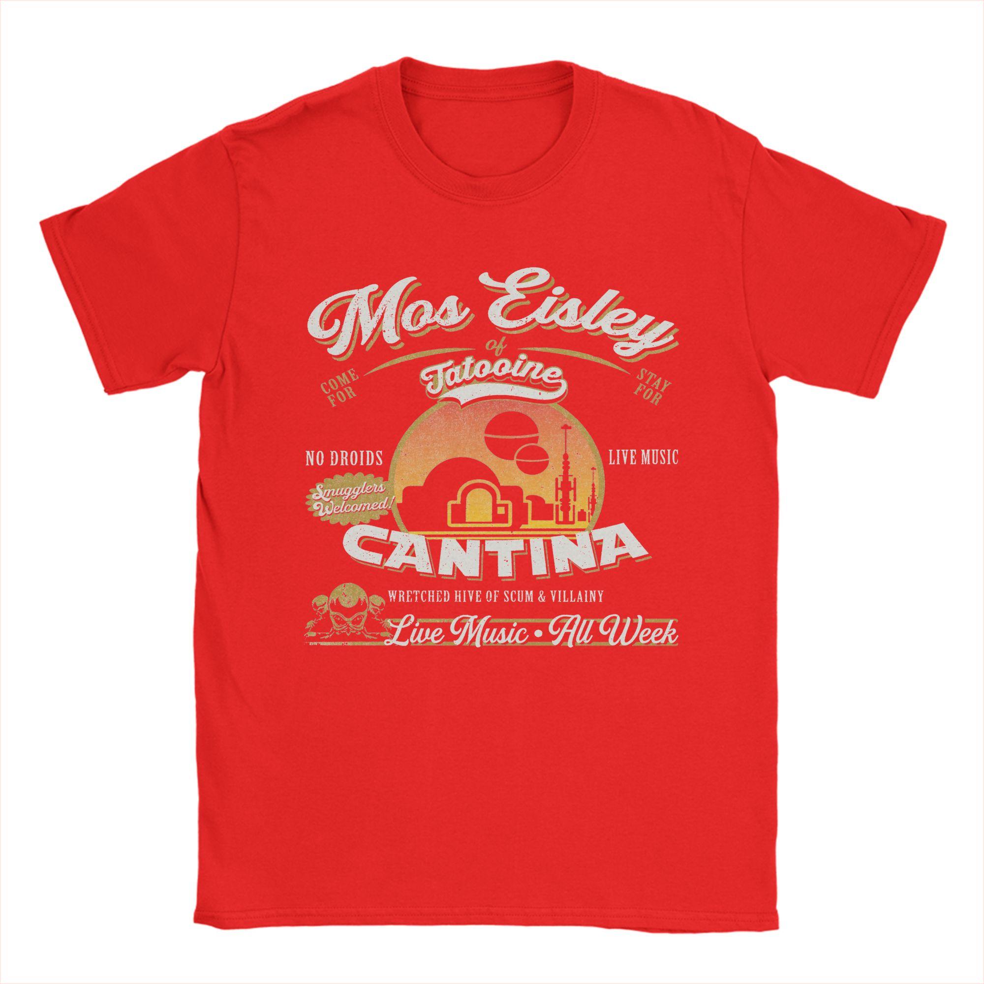 Mos Eisley Cantina Tatooine Lts Worn Out T Shirts for Men Pure Cotton TShirt Crewneck Tee Shirt Short Sleeve Clothes Plus Size M
Mos Eisley Cantina Tatooine Lts Worn Out T Shirts for Men Pure Cotton TShirt Crewneck Tee Shirt Short Sleeve Clothes Plus Size M