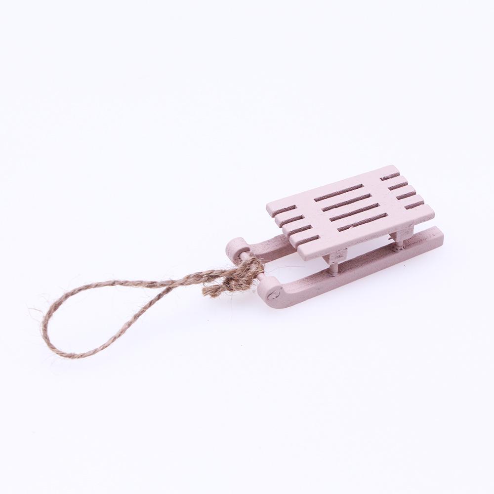 Miniature Wood Sled Dollhouse Christmas Ornament
Miniature Wood Sled Dollhouse Christmas Ornament