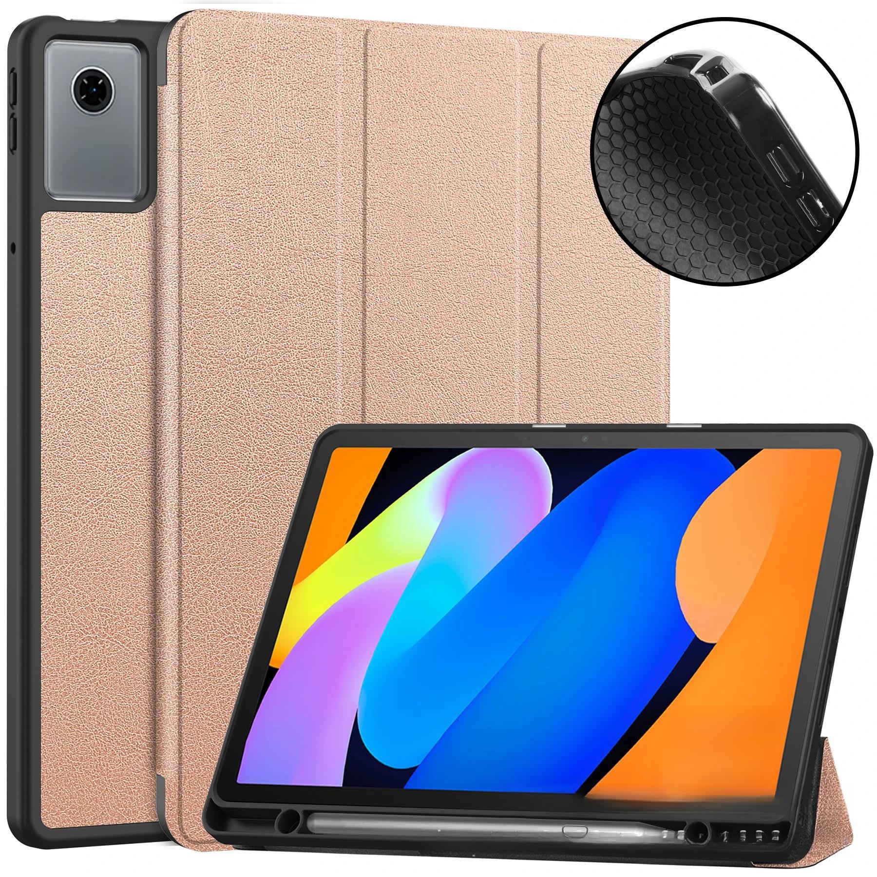 Tablet Protective Cover For Lenovo Idea Tab11 TB336FU Three Fold TPU Pen Slot Soft Shell Case For ldea Tab 11 рожевий колір золота
Tablet Protective Cover For Lenovo Idea Tab11 TB336FU Three Fold TPU Pen Slot Soft Shell Case For ldea Tab 11 рожевий колір золота
