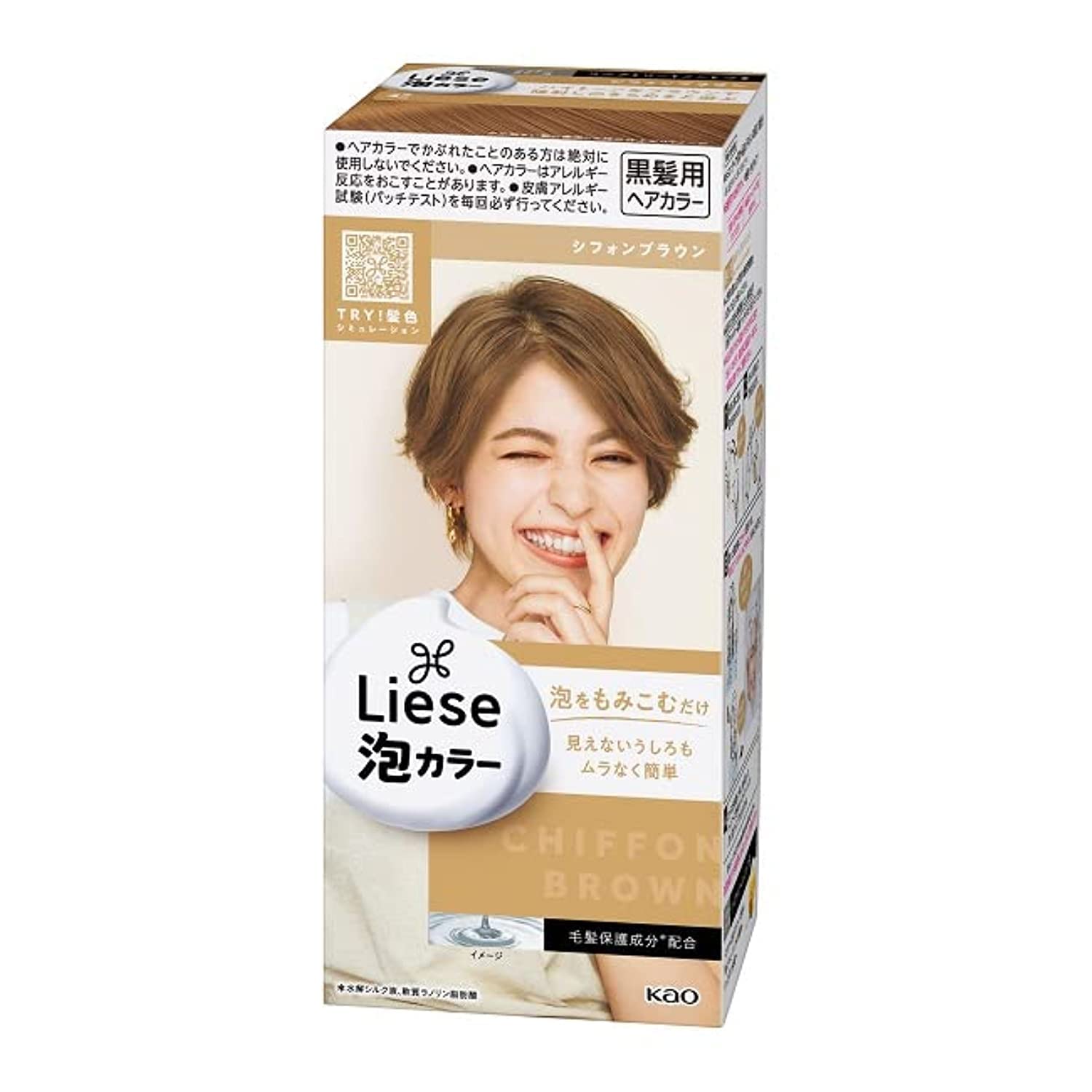 Liese Пенная краска для волос Шифон Браун бежевый
Liese Пенная краска для волос Шифон Браун бежевый