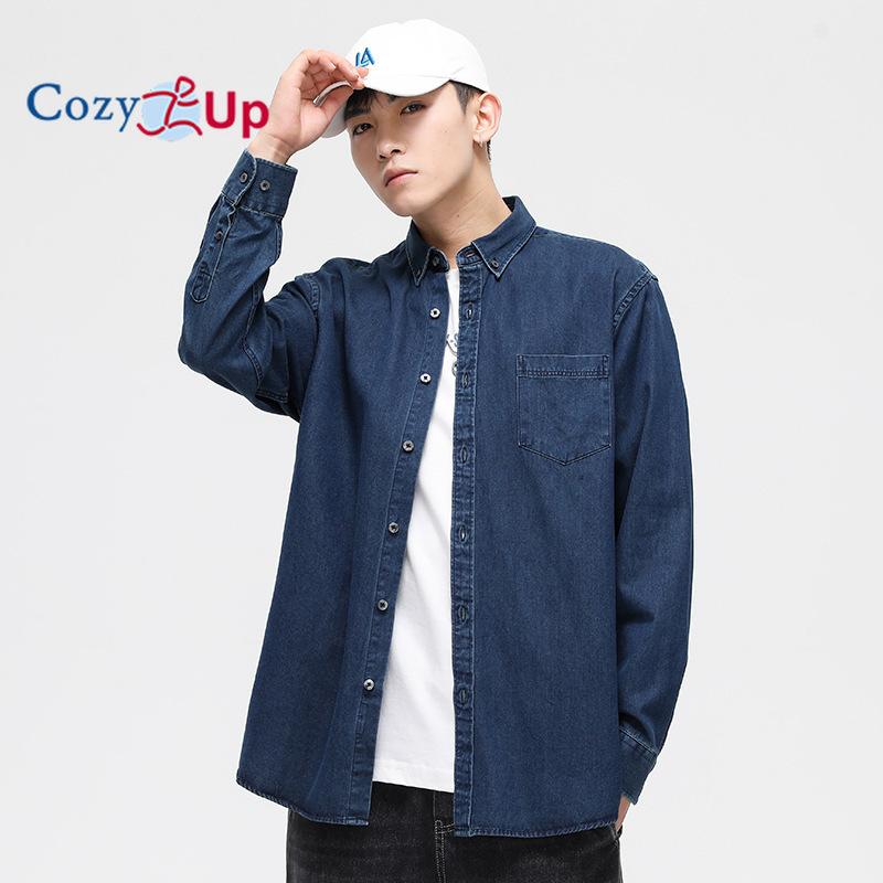 Уютные мужские джинсовые рубашки, повседневная рубашка из 100% хлопка с длинным рукавом на пуговицах 4XL темно-синий
Уютные мужские джинсовые рубашки, повседневная рубашка из 100% хлопка с длинным рукавом на пуговицах 4XL темно-синий