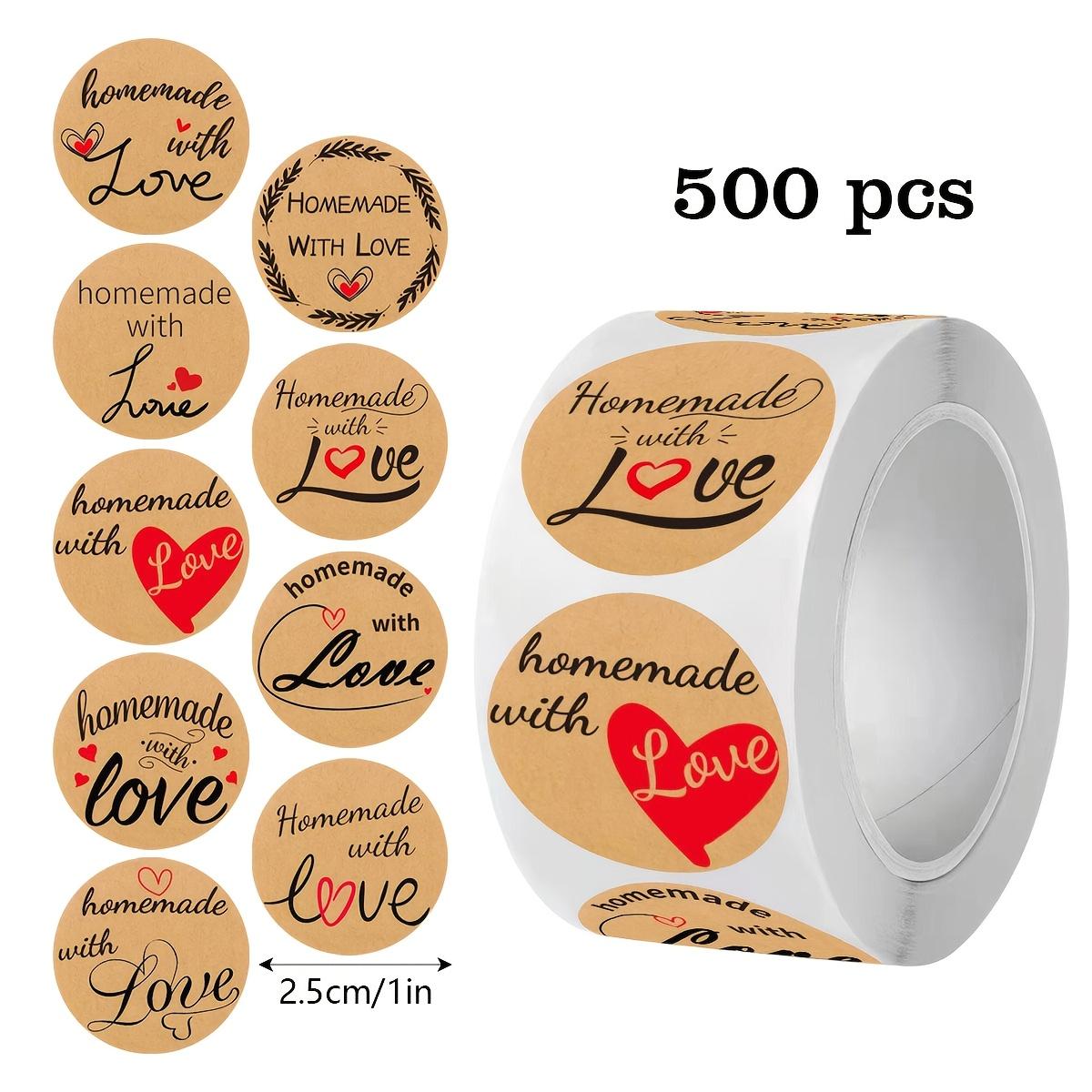 Kraft Paper Thank You Love Self-Adhesive Stickers with 9 Design Patterns Suitable for Handmade Baking Bread Sealing, Gift Card Labels
Kraft Paper Thank You Love Self-Adhesive Stickers with 9 Design Patterns Suitable for Handmade Baking Bread Sealing, Gift Card Labels