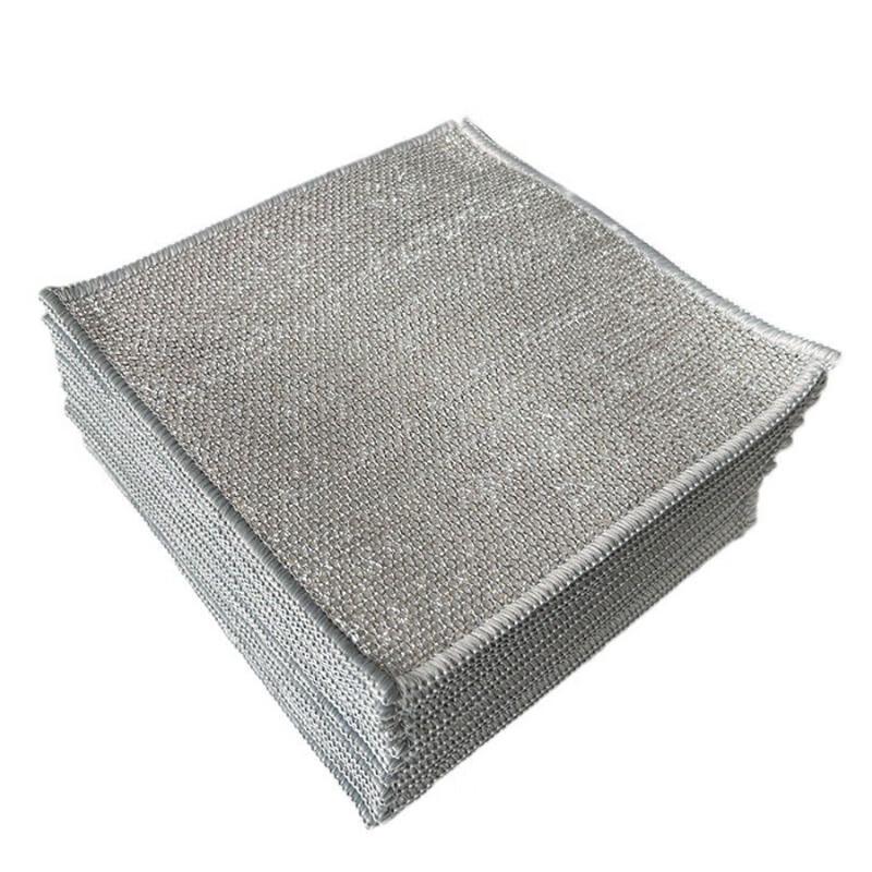 Non-Stick Steel Wire Dishcloth Scrubber
Non-Stick Steel Wire Dishcloth Scrubber