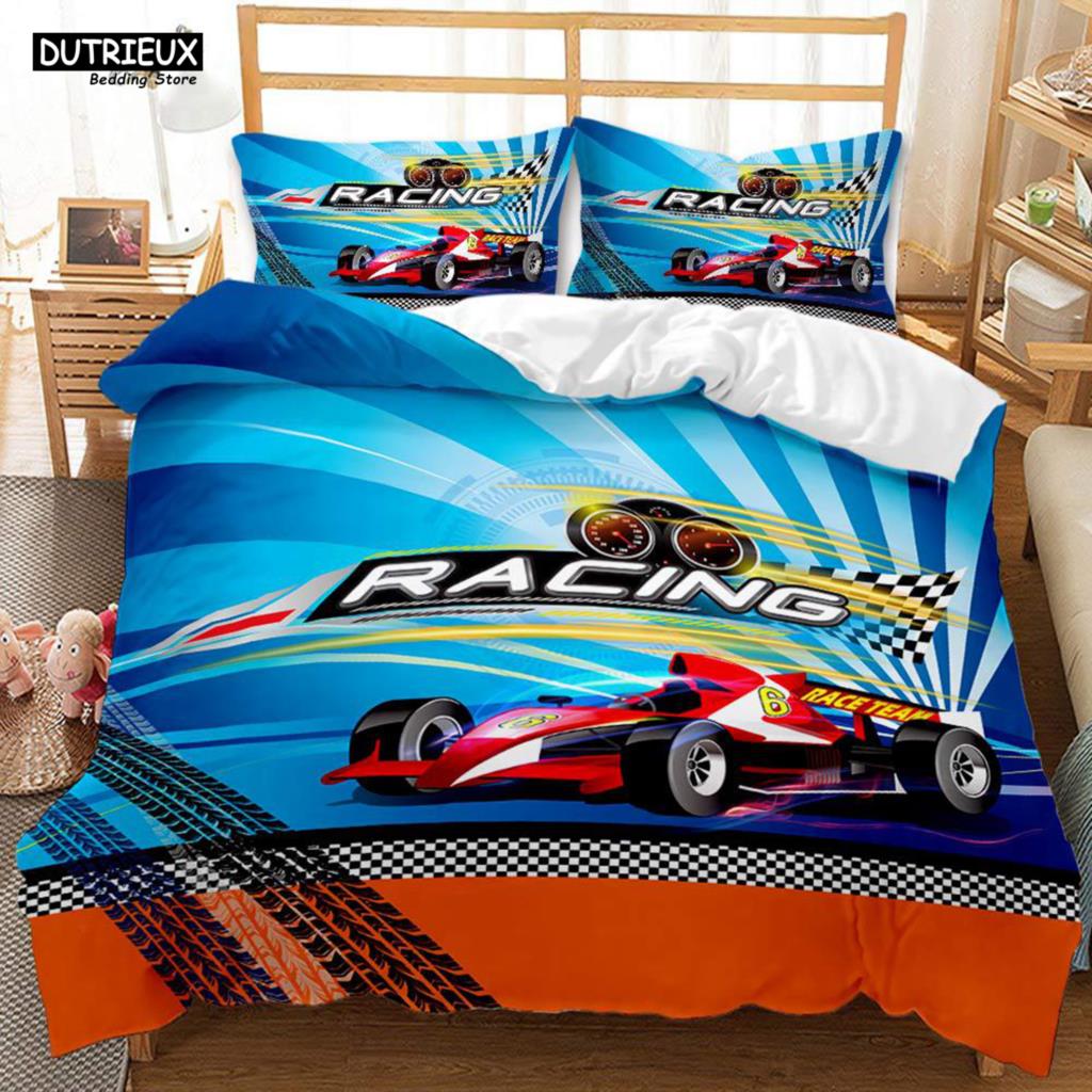 Cool Racing Car Bedding Set New Sports Car Duvet Cover Sets With Pillowcase Double Full King Size Jeep Bed Linen For Teens Boys (135x200cm)
Cool Racing Car Bedding Set New Sports Car Duvet Cover Sets With Pillowcase Double Full King Size Jeep Bed Linen For Teens Boys (135x200cm)