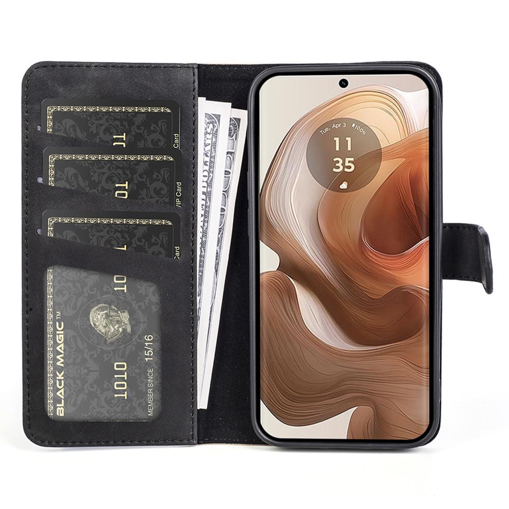 For Motorola Edge 50 Ultra 5G/Moto X50 Ultra 5G Case Flip Folio Wallet Leather Phone Cover Splicing Color Black
For Motorola Edge 50 Ultra 5G/Moto X50 Ultra 5G Case Flip Folio Wallet Leather Phone Cover Splicing Color Black