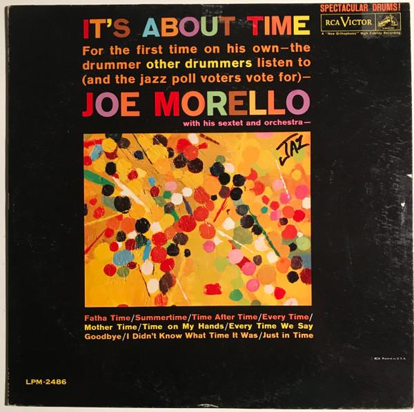 LP Record JOE MORELLO Its About Time LPM2486 RCA 1962 US Jazz Used
LP Record JOE MORELLO Its About Time LPM2486 RCA 1962 US Jazz Used