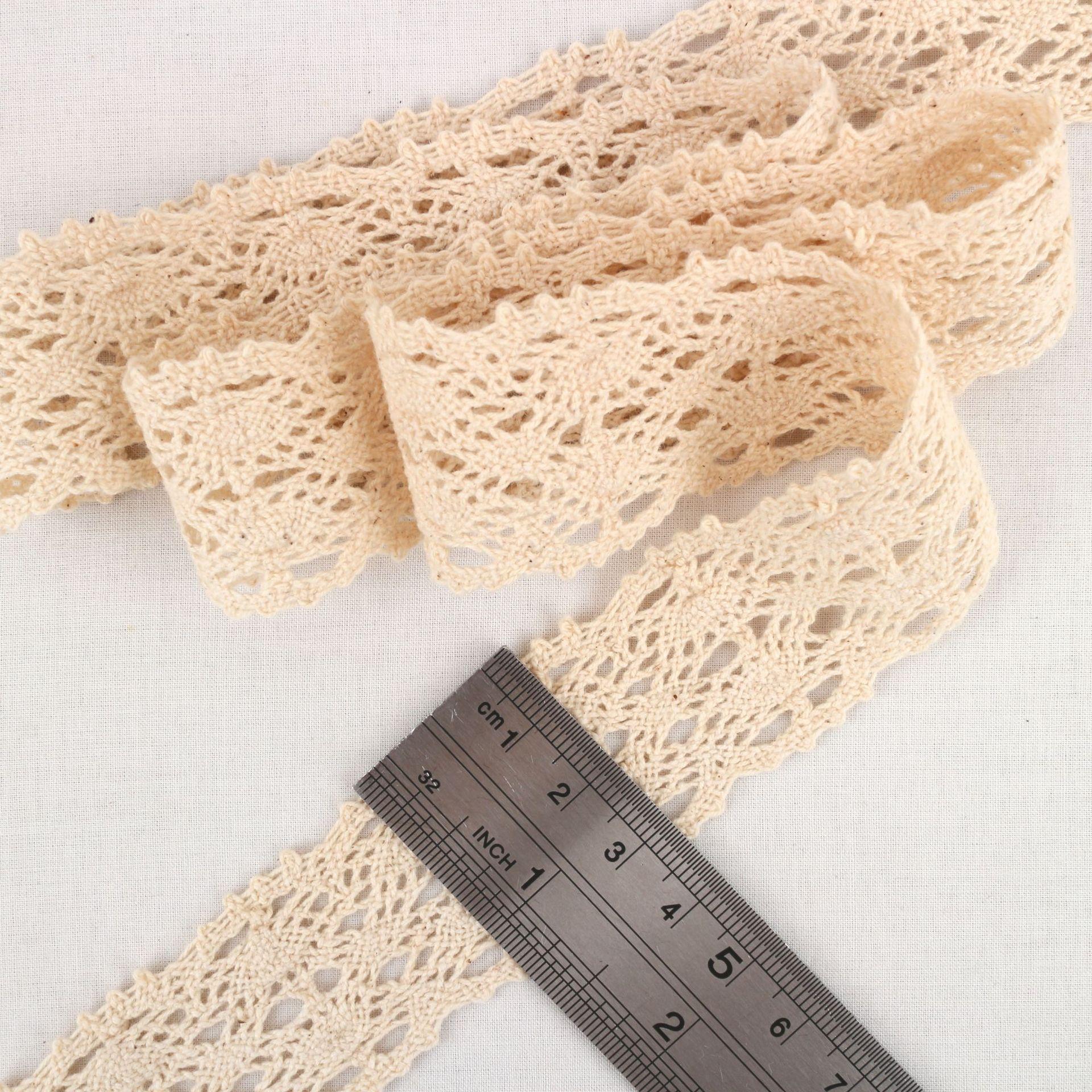 Supply Cotton Thread Lace Clothing Accessories, Fabric Clothing Curtain Materials Decorative Lace s0747
Supply Cotton Thread Lace Clothing Accessories, Fabric Clothing Curtain Materials Decorative Lace s0747