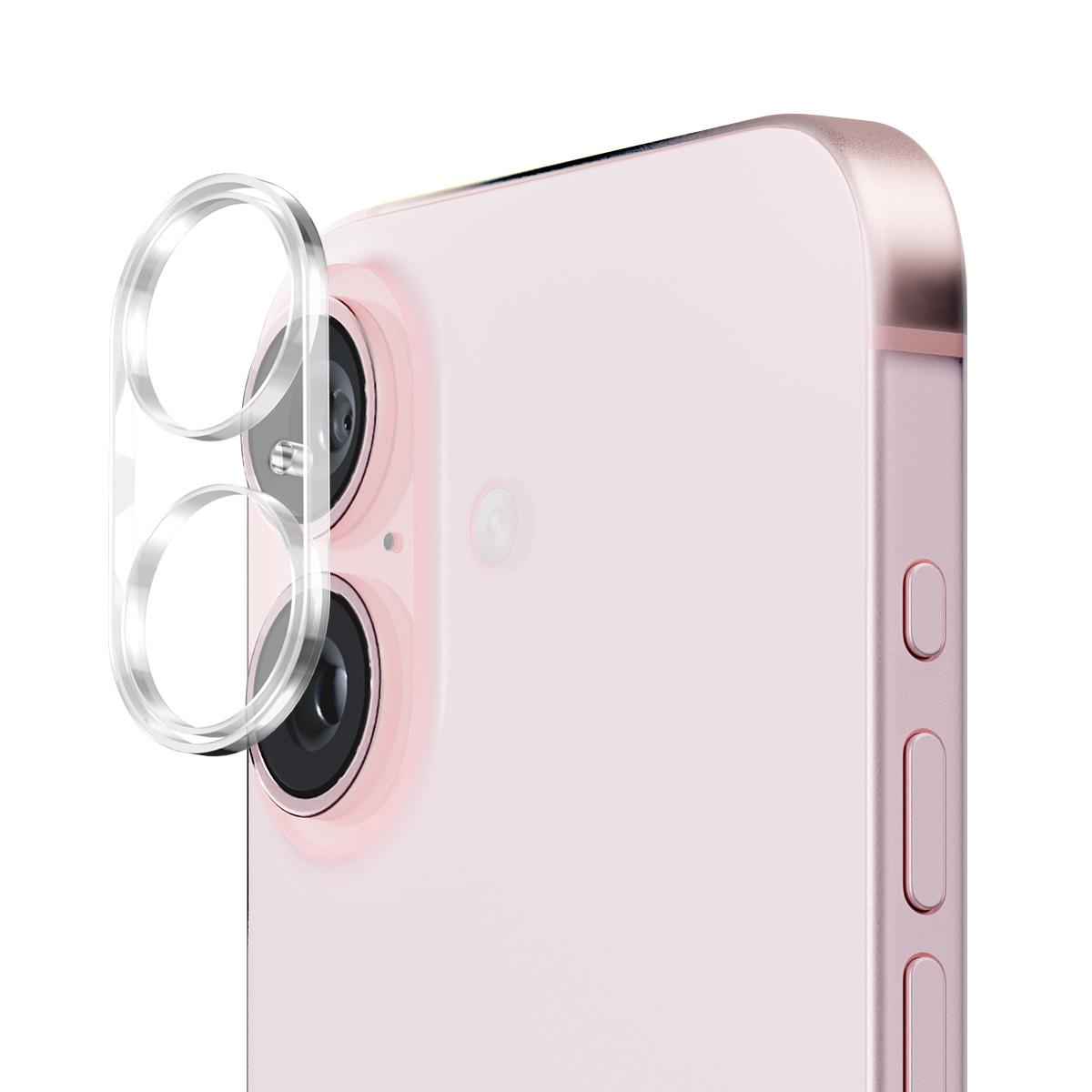 ENKAY HAT PRINCE For iPhone 16/16 Plus Integrated Camera Lens Film Tempered Glass Lens Protector Type A
ENKAY HAT PRINCE For iPhone 16/16 Plus Integrated Camera Lens Film Tempered Glass Lens Protector Type A