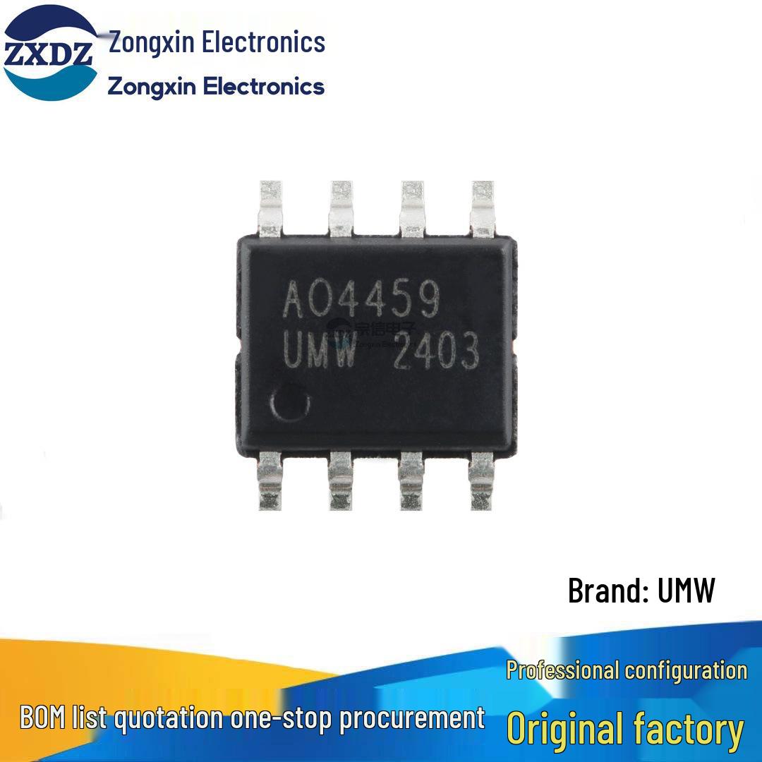 Original AO4459 SOP-8 30V/6.5A P-Channel MOSFET Transistor
Original AO4459 SOP-8 30V/6.5A P-Channel MOSFET Transistor