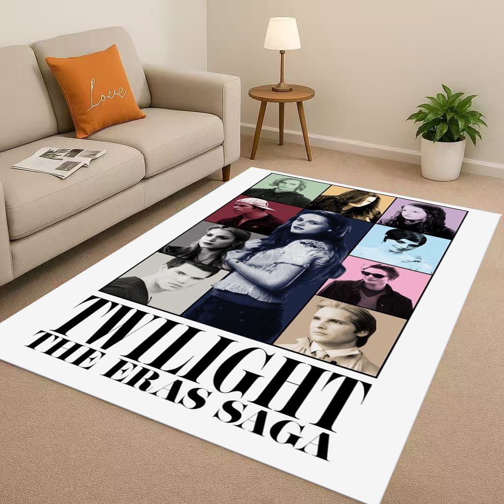 New Twilight Saga Bella Edward Vampire Movie Living Room Non-Slip Area Rug Carpet for Bedroom Playroom Sofa,Home Decor Doormat 40x60cm( 15x23in )
New Twilight Saga Bella Edward Vampire Movie Living Room Non-Slip Area Rug Carpet for Bedroom Playroom Sofa,Home Decor Doormat 40x60cm( 15x23in )