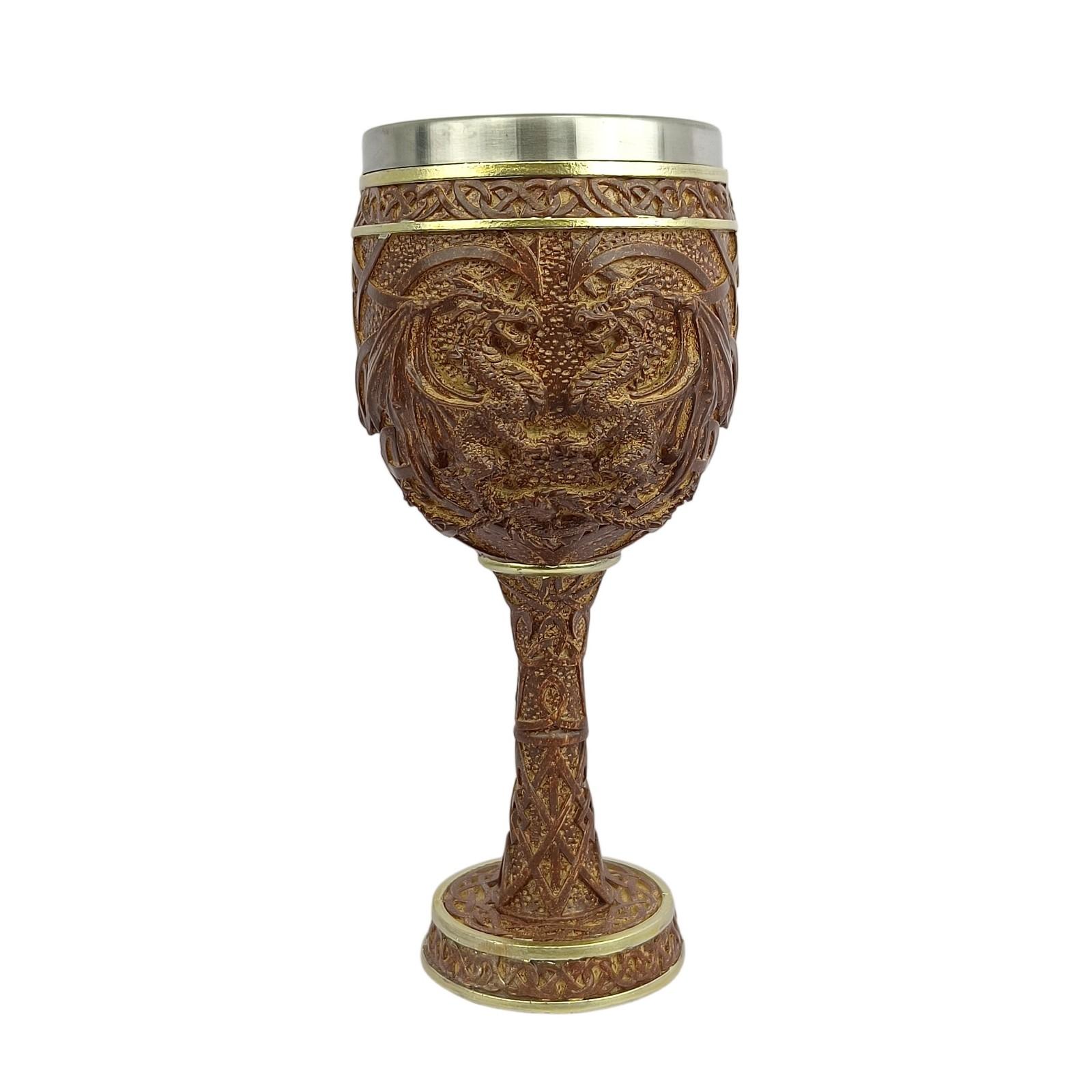Goblet Dragon Shaped Wine Glass Goblet Resin Dragon Cup Gothic Wine Glass Stainless Steel Drinking Cup Suitable For Party (Capacity 200 Ml) One Size
Goblet Dragon Shaped Wine Glass Goblet Resin Dragon Cup Gothic Wine Glass Stainless Steel Drinking Cup Suitable For Party (Capacity 200 Ml) One Size