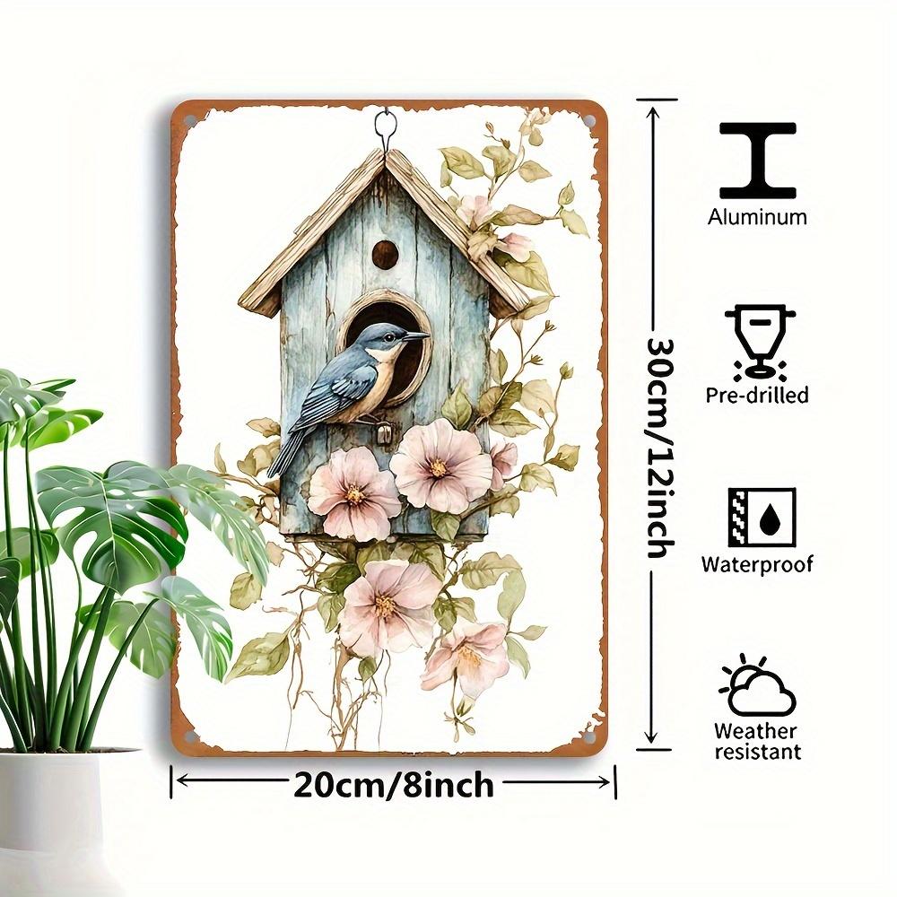 x Inch Vintage Birdhouse Floral Iron Sign Rustic Style Home Bar Garden Outdoor 20x30cm(7.8x11.8inch)
x Inch Vintage Birdhouse Floral Iron Sign Rustic Style Home Bar Garden Outdoor 20x30cm(7.8x11.8inch)