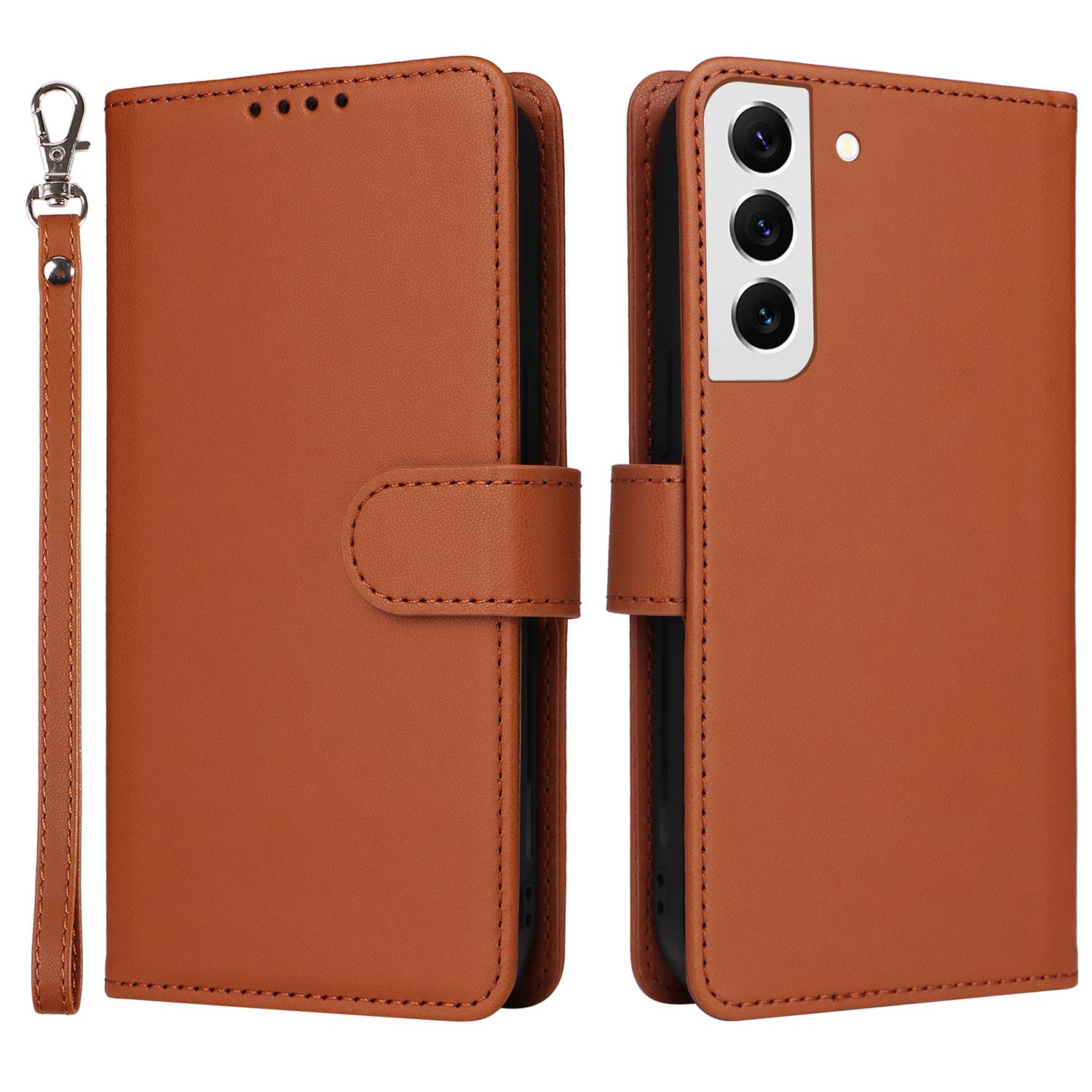 For Samsung Galaxy S22 5G Magnetic Case BETOPNICE Detachable PU Leather Phone Cover with Strap E
For Samsung Galaxy S22 5G Magnetic Case BETOPNICE Detachable PU Leather Phone Cover with Strap E