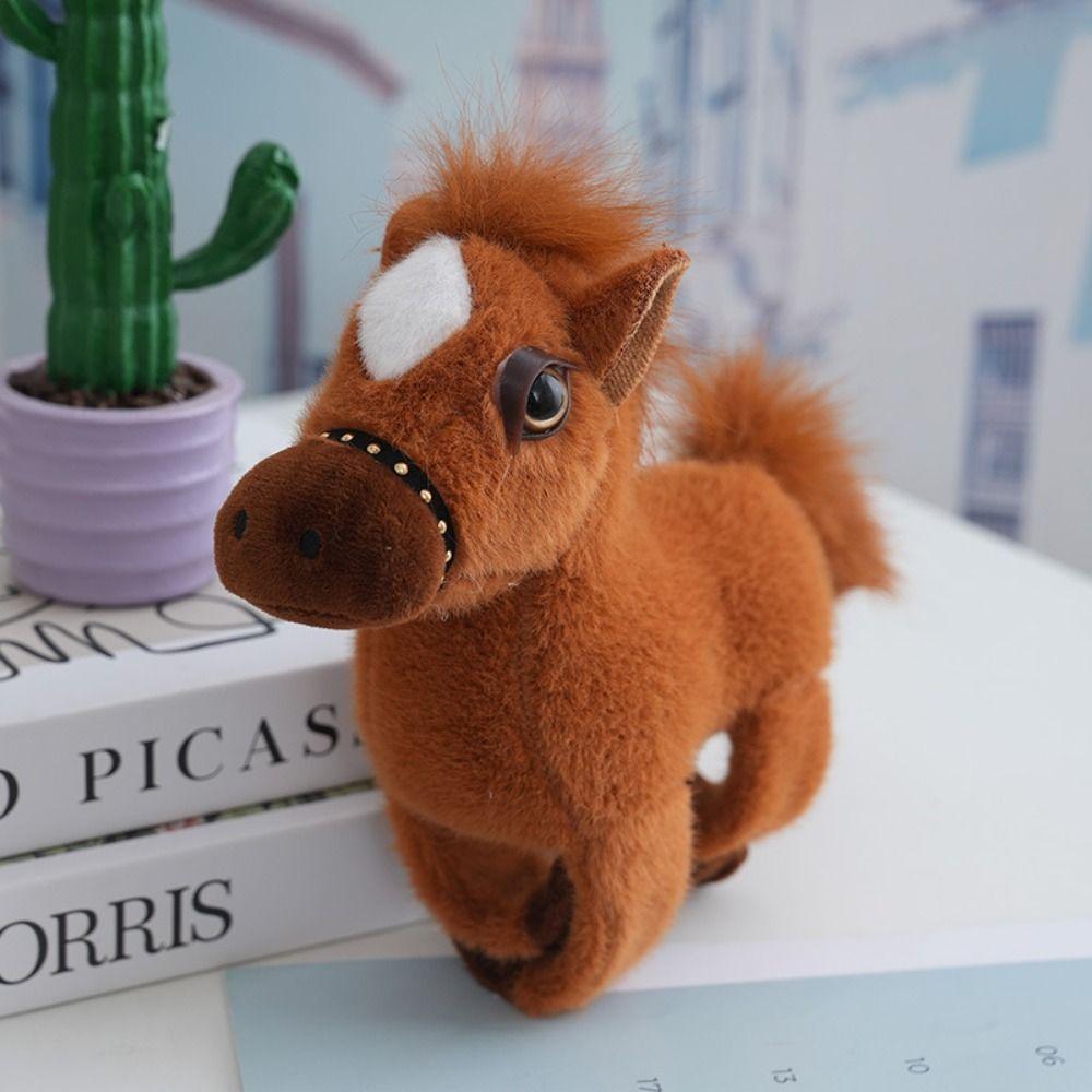 Soft Plush Doll Slap Bracelet Cute Doll Simulated Horse Doll Slap Bracelet Series Christmas Toy білий
Soft Plush Doll Slap Bracelet Cute Doll Simulated Horse Doll Slap Bracelet Series Christmas Toy білий