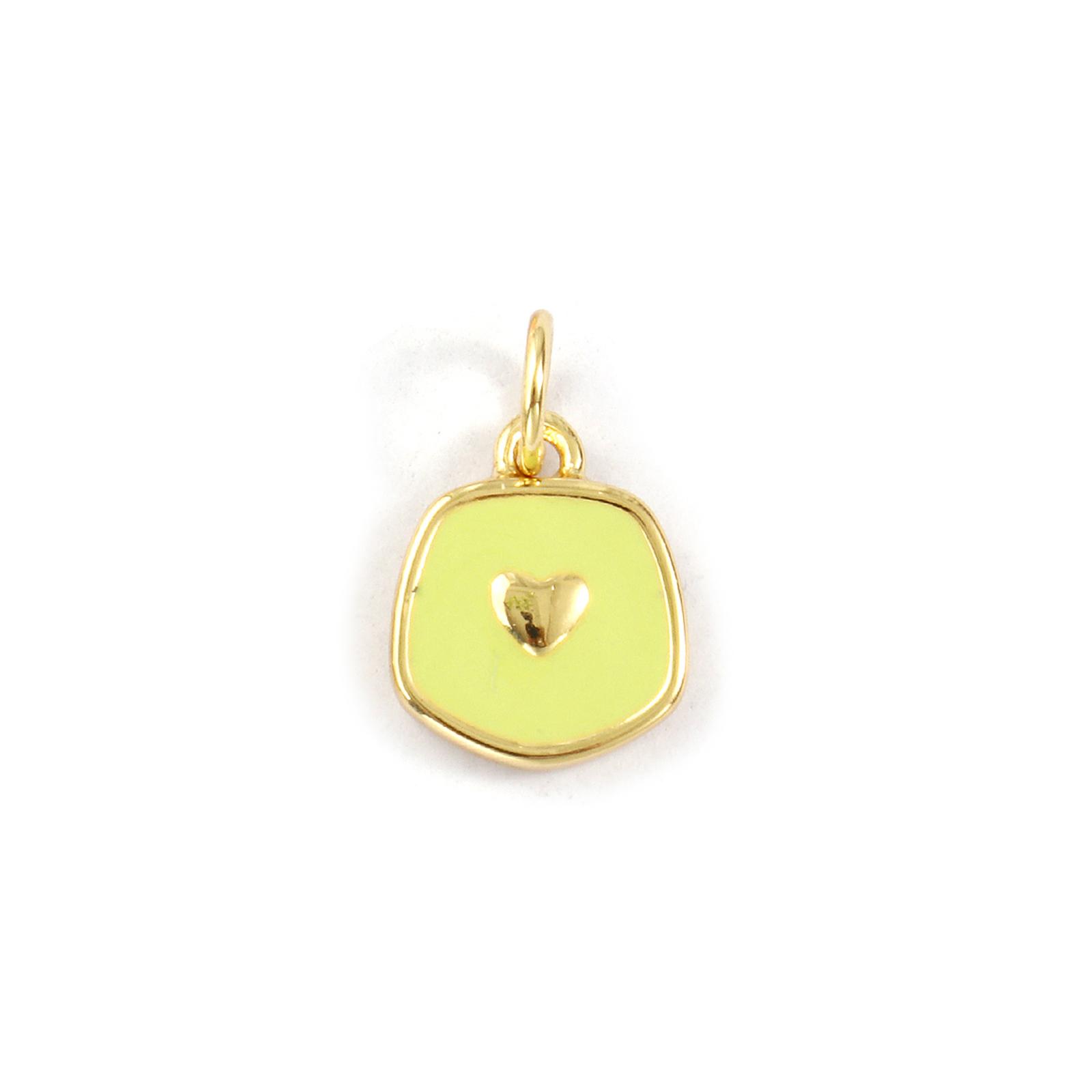 5 PCs Brass Valentine s Day Charms 18K Gold Plated Enamel Pentagon Heart Pendants For DIY Necklace Jewelry Making 15mm x 9mm світло-зелений колір
5 PCs Brass Valentine s Day Charms 18K Gold Plated Enamel Pentagon Heart Pendants For DIY Necklace Jewelry Making 15mm x 9mm світло-зелений колір