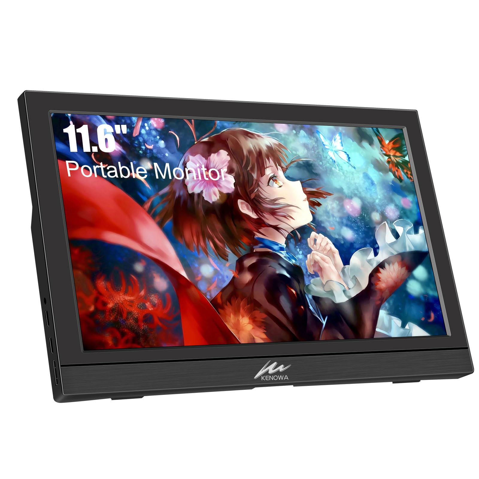 Mobile Monitor Kenowa Inch Small Monitor HD Resolution 60Hz 5ms Thin Standard HDMI Port Compatible with 11.6 1366768 Type-C чорний
Mobile Monitor Kenowa Inch Small Monitor HD Resolution 60Hz 5ms Thin Standard HDMI Port Compatible with 11.6 1366768 Type-C чорний